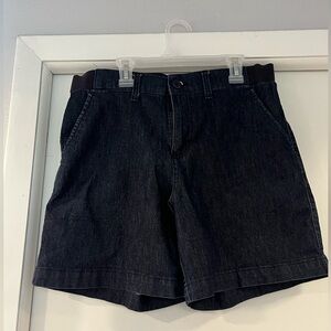 LEE dark denim short